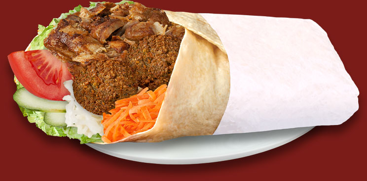 Shawarma Falafel Sandwich