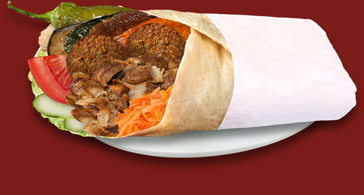 Shawarma Makali Falafel Sandwich