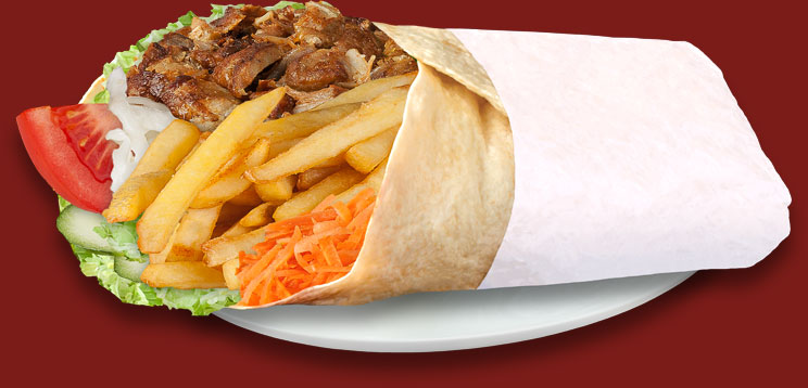 Shawarma Pommes Sandwich